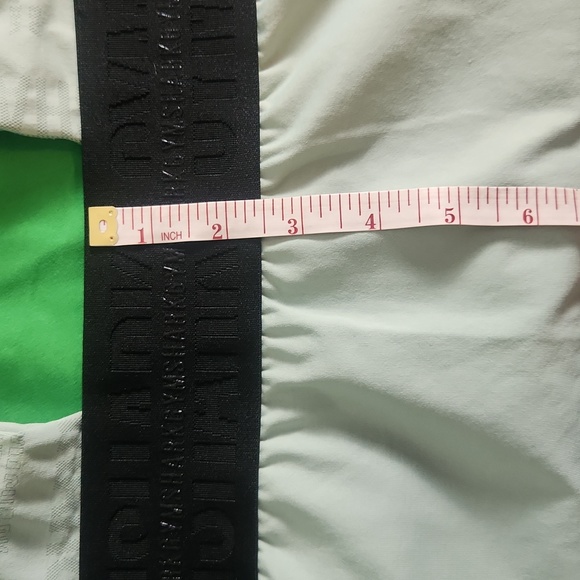 Gymshark Ladies XXL Leggings Green w/Blk Waist - Picture 7 of 9